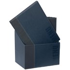 Securit Contemporary Menuhoezen En Opbergdoos A4 Blauw (20 Stuks)