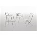 Bolero stapelbare aluminium stoelen (4 stuks)