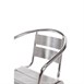 Bolero stapelbare aluminium stoelen (4 stuks)
