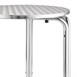 Bolero ronde stapelbare RVS tafel 60cm
