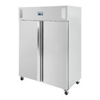 Polar U-serie staande dubbele deur vriezer 1300ltr