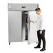 Polar U-serie staande dubbele deur vriezer 1300ltr