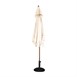 Bolero vierkante parasol crèmekleur 2,5m