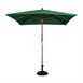 Bolero vierkante groene parasol 2,5 meter