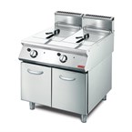 Gastro M 700 gas friteuse 2x 13Ltr 70/80 FRG