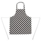 Whites kinderschort zwart-wit geruit