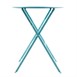 Bolero ronde stalen opklapbare tafel turquoise 59,5cm