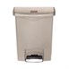 Rubbermaid Slim Jim Front Step pedaalemmer 30L beige