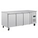 Polar U-serie 3-deurs counter met euronorm opslag 634L