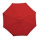Bolero ronde rode parasol 3 meter