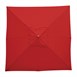 Bolero vierkante rode parasol 2,5 meter