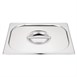 Vogue RVS Gastronorm Bakken Set 2 x 1/2 Met Deksels