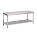 Gastro M RVS werktafel met onderblad 88x200x70cm