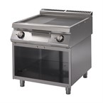 Gastro M 700 plus elektrische bakplaat GM70/80 FTRES 2/3 glad 1/3 geribbeld