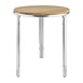 Bolero essen en aluminium tafel rond 60cm