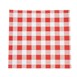 Rood Gingham vetvrij papier 19x31cm (200 stuks)