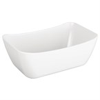 Olympia Kristallon Curve schaal GN 1/4 wit