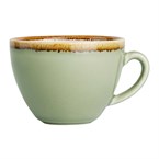 Olympia Kiln cappuccinokopjes mosgroen 23cl (6 stuks)
