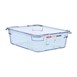 Araven ABS blauwe GN 1/2 voedseldoos 10cm diep