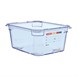 Araven ABS blauwe GN 1/2 voedseldoos 15cm diep