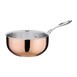Vogue Triwall koperen inductie sauteuse conisch 20cm