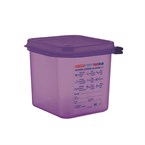 Araven GN 1/6 polypropylene voedseldoos 2,6Ltr