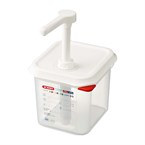 Araven sausdispenser GN 1/6 transparant 2,6Ltr