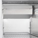 Polar G-serie Gastro 1-deurs vriezer met gedeelde deur 600Ltr