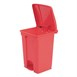Jantex afvalemmer rood 45Ltr
