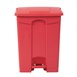 Jantex afvalemmer rood 65Ltr