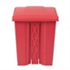 Jantex afvalemmer rood 65Ltr