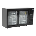 Polar U-serie bardisplay met 2 schuifdeuren