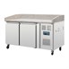 Polar G-serie pizza werkbank met marmeren blad 428Ltr