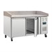 Polar G-serie pizza werkbank met marmeren blad 428Ltr