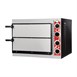 Gastro M Pisa pizzaoven met 2 kamers