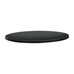 Topalit Classic Line rond tafelblad antraciet