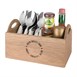 Olympia eikenhouten tafelcaddy 23cm