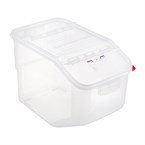 Araven transparante ingrediëntenbak 50Ltr