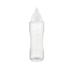 Aravent transparante anti-drup knijpfles 70cl