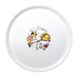 Saturnia Porseleinen Pizza Bord 330mm met Decor