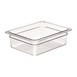 Cambro polycarbonaat bak GN 1/2 10cm