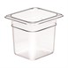 Cambro polycarbonaat bak GN 1/6 15cm