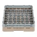 Cambro Camrack vaatwaskorf met 49 compartimenten max. glashoogte 9,2cm