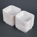 Fiesta Compostable bagasse hamburgerbakjes 153mm (500 stuks)