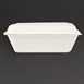 Fiesta Compostable bagasse maaltijddozen 182mm (250 stuks)