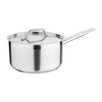 Nisbets Essentials RVS inductie steelpan 3Ltr 20(Ø)cm inclusief deksel