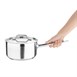 Nisbets Essentials RVS inductie steelpan 3Ltr 20(Ø)cm inclusief deksel