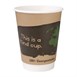 500 Fiesta Compostable composteerbare dubbelwandige koffiebekers 35,5cl (500 stuks)