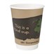 500 Fiesta Compostable composteerbare dubbelwandige koffiebekers 35,5cl (500 stuks)