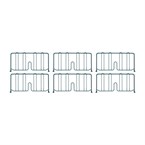 Metro Super Erecta schapverdelers 46x20,3cm (4 stuks)